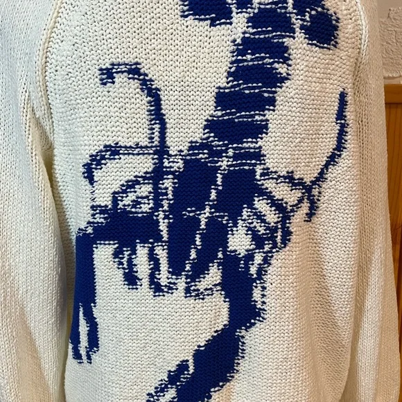 Maeve Lobster Collar Cardigan Sweater Sz-M - Picture 5 of 8